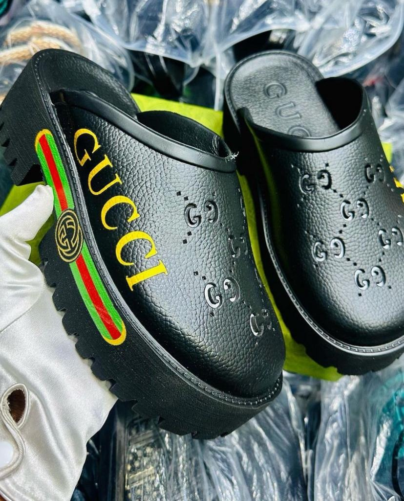 gucci push in sandals for men