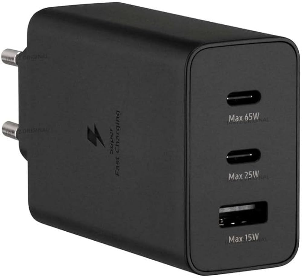 The Samsung 65W PD Power Adapter