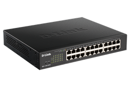 24-Port Gigabit Smart Managed PoE Switch with 12 PoE ports (100W PoE budget)