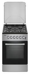 Mika MST5060U11ESL Standing Cooker 50cm x 60 cm, All Gas Burner &amp; Oven