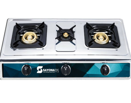 3 Burner Manual Gas Stove